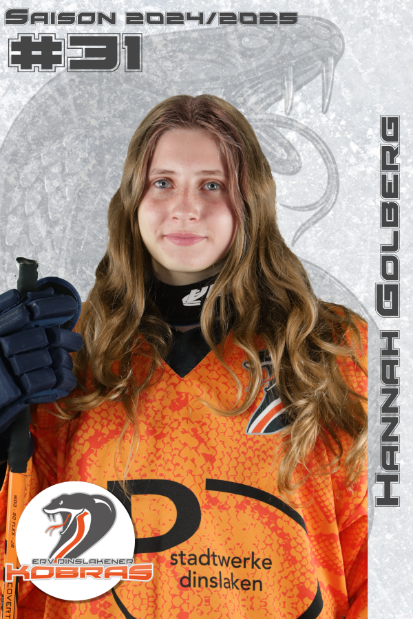 Player Card   2024 25   31   Hannah Golberg